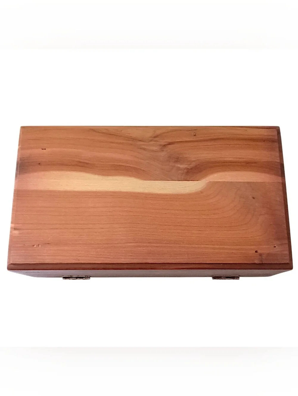 Vintage Lane Mini Cedar Hope Chest Jewelry Trinket Box Salesman Sample Has Key